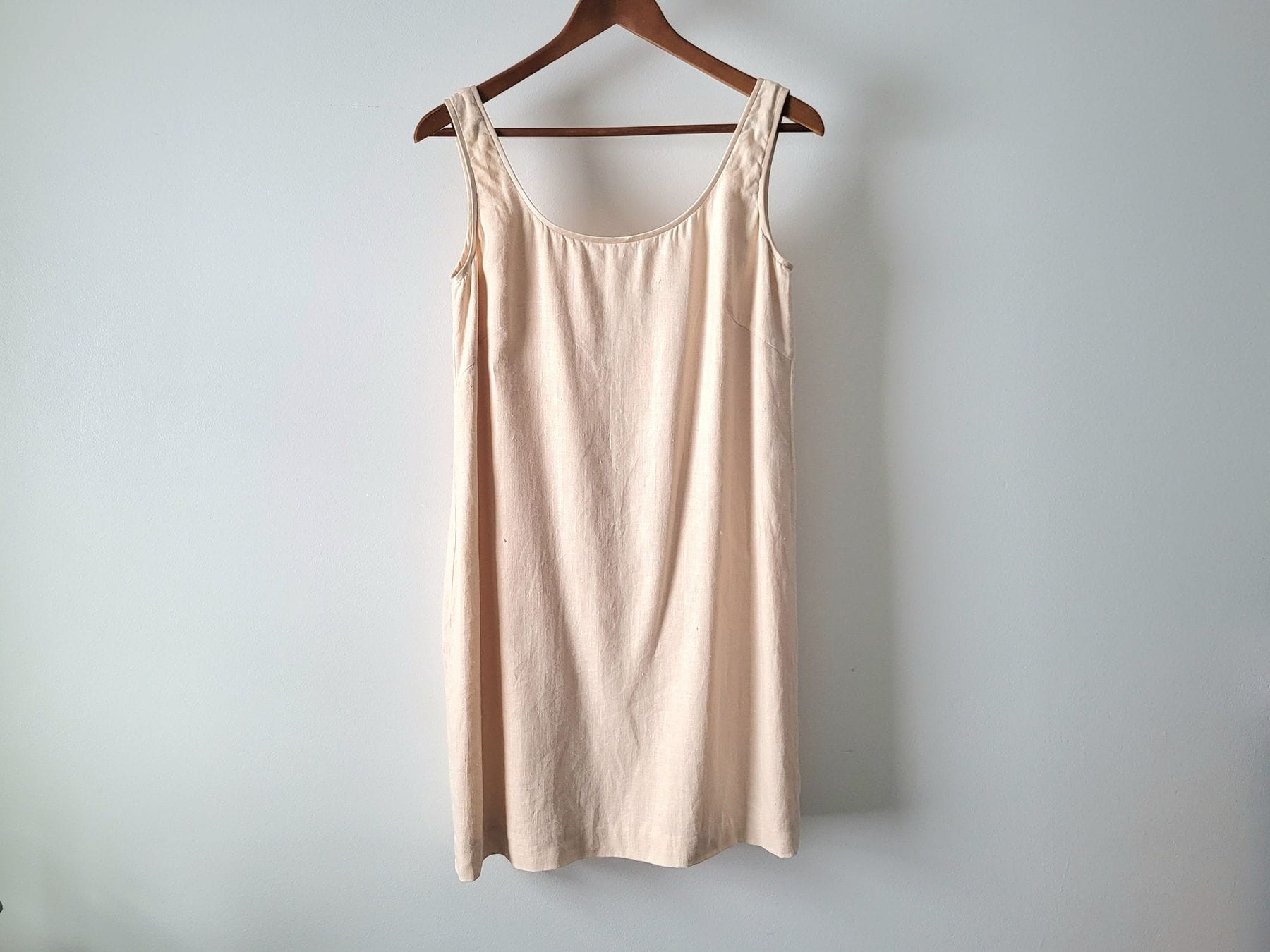 Emanuel Ungaro 90s Linen Tank Dress