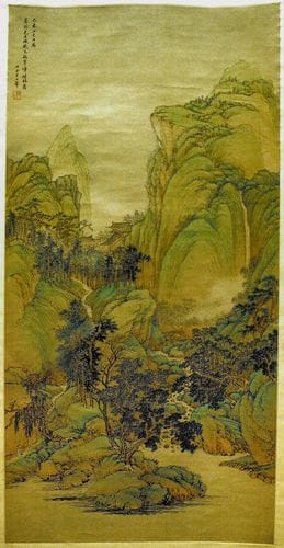 The Beauty of Green Mountains and Rivers