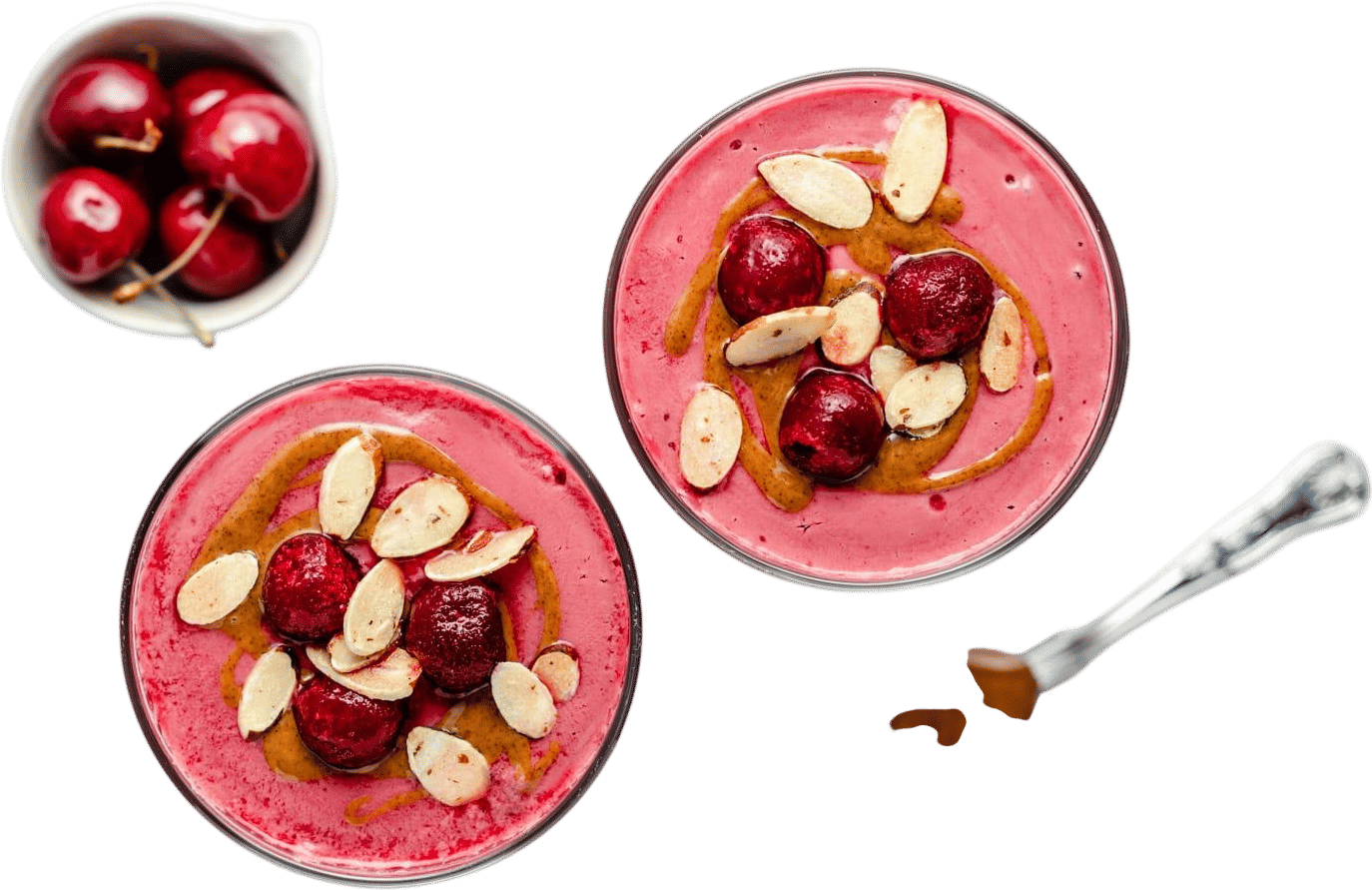 perfect cherry almond smoothie