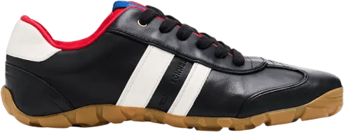 Wales Bonner Bicolor Leather Lace-Up Sneakers