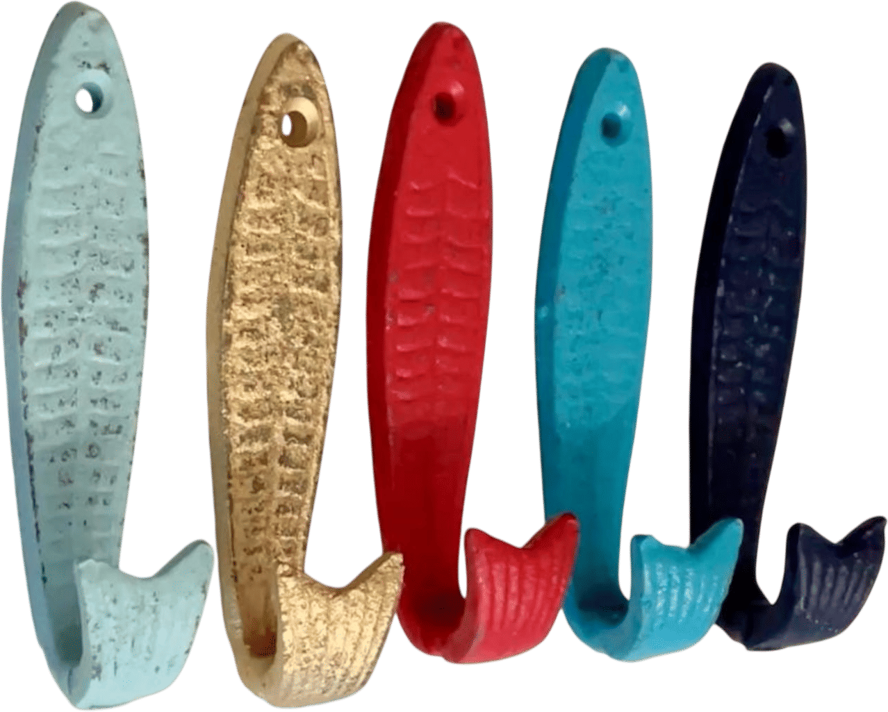 Cast Iron Wall Fish Hooks