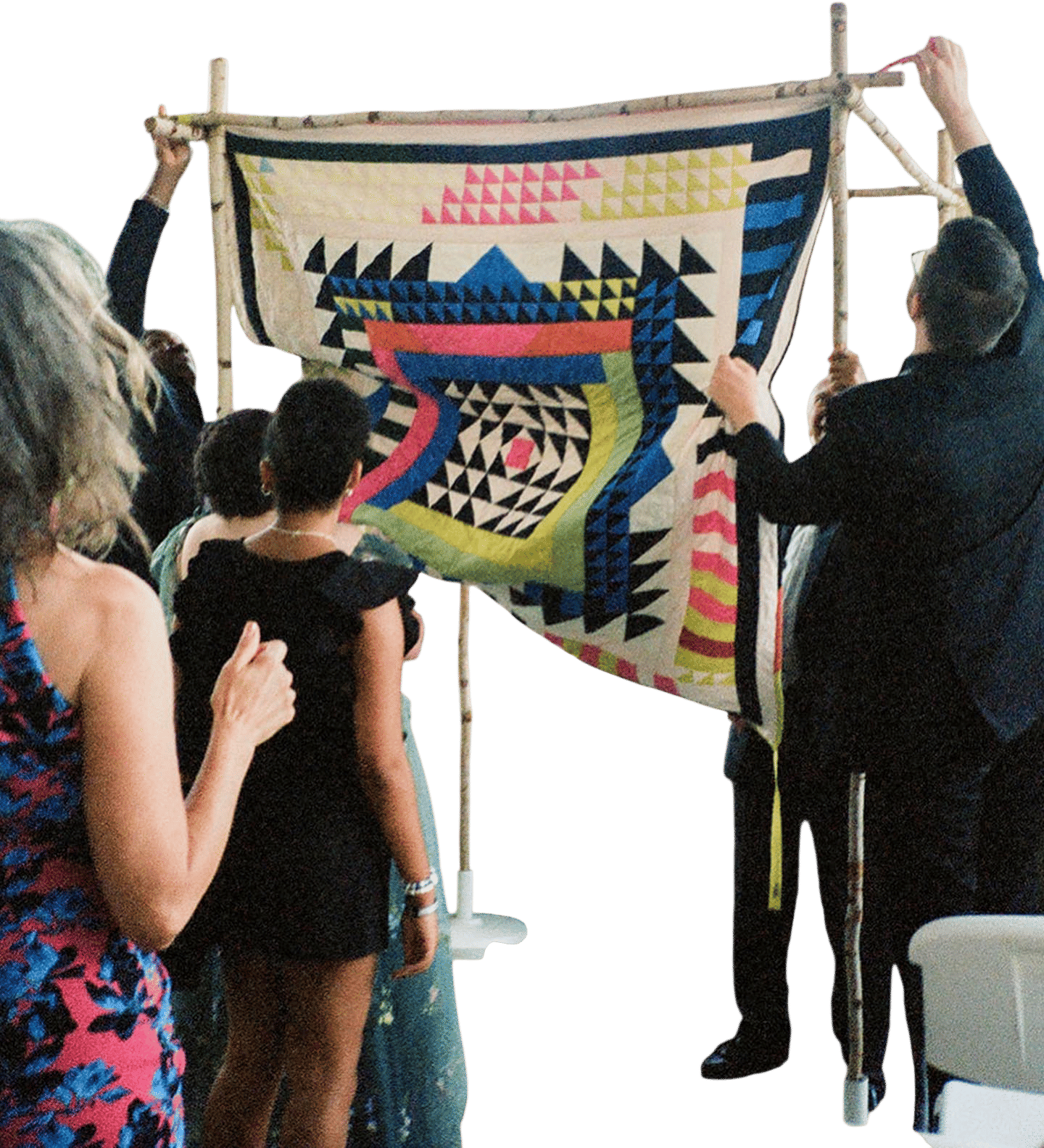 Quilt chuppah