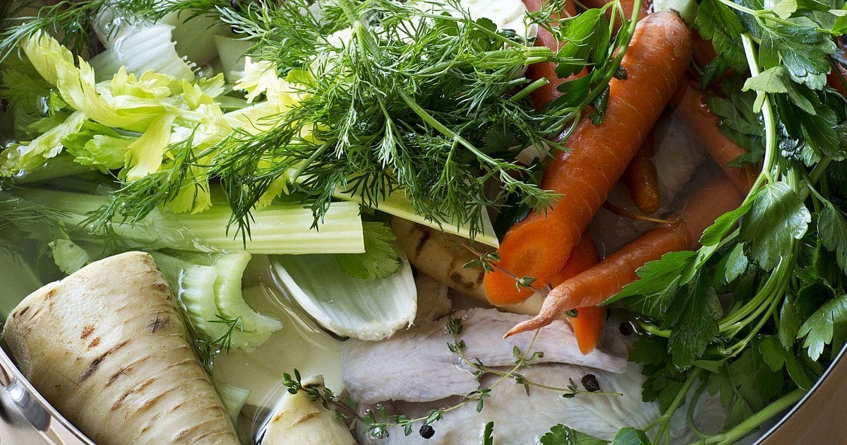 Homemade Chicken Stock Recipe