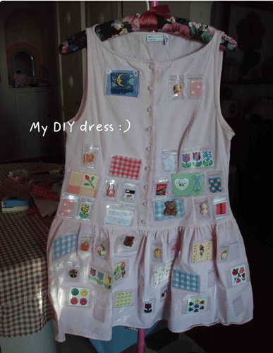 DIY trinket dress 
