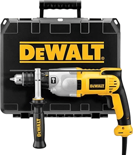 DEWALT Hammer Drill Kit, 1/2-Inch, 10-Amp, Pistol Grip (DWD520K )
