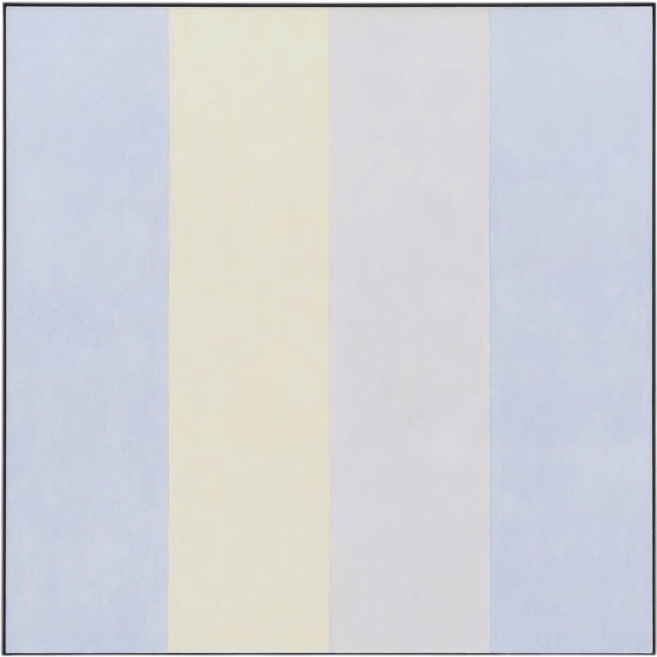 Untitled #18 (2002) by Agnes Martin