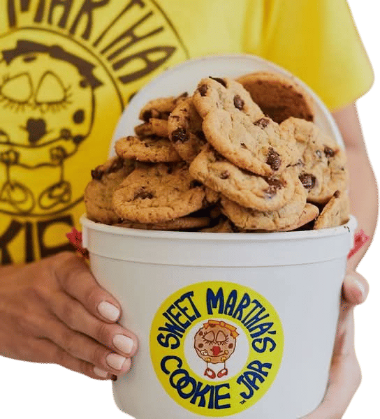 the full bucket at sweet Martha’s