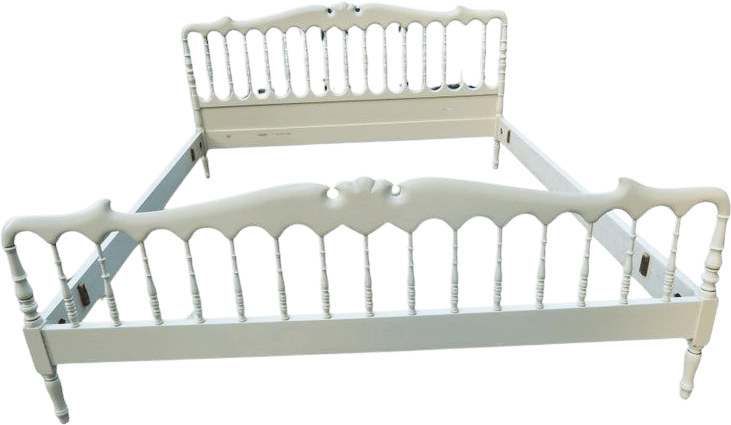 Double bed by Giuseppe Gaetano Descalzi.