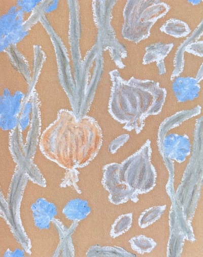 Alliums Art Print