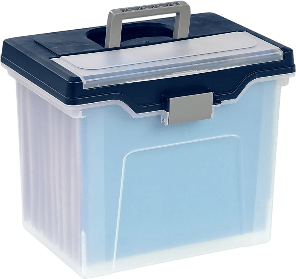 Office Depot Portable File Box