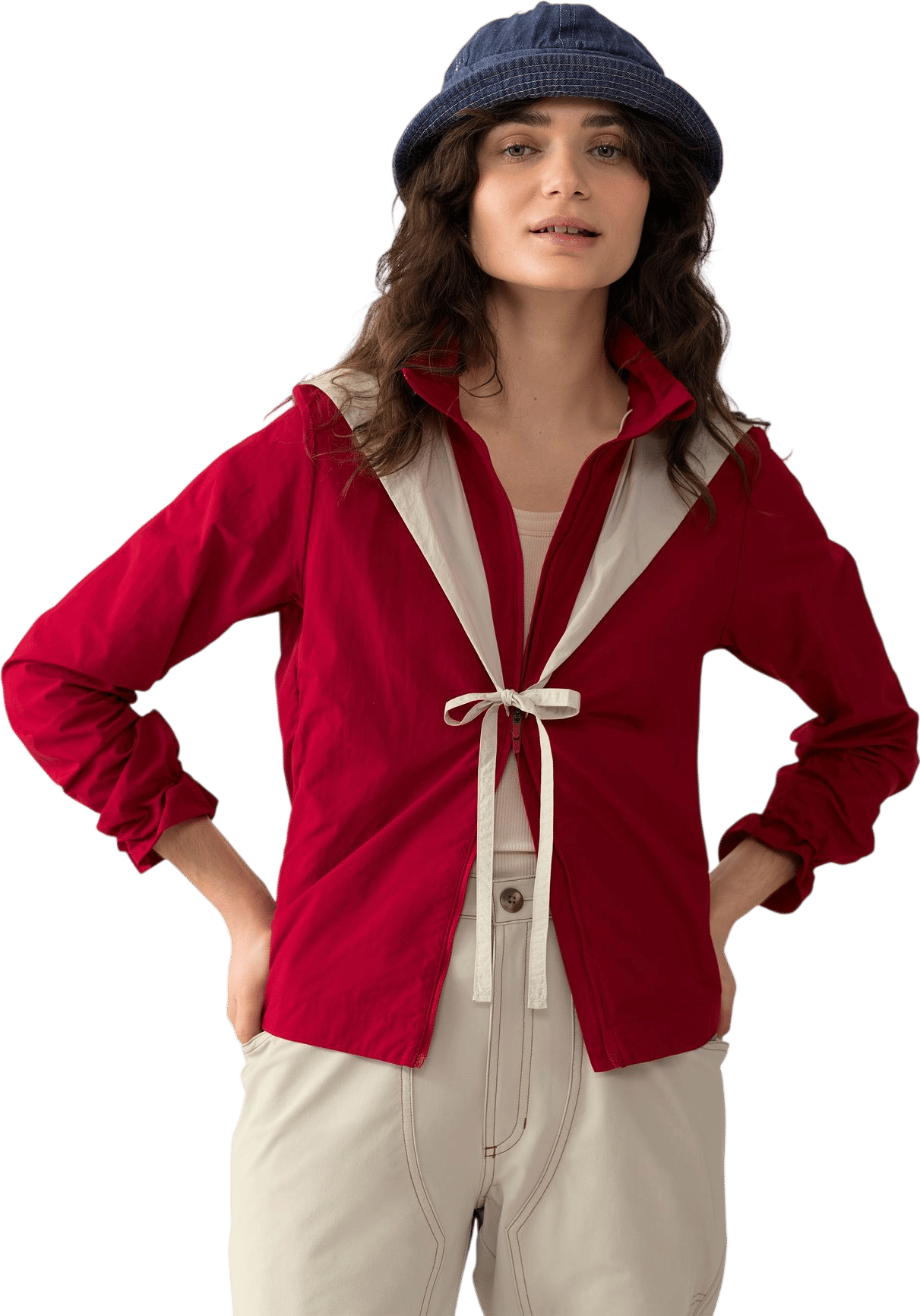 Hikerkind Packable Windbreaker - Rowan/Dolomite