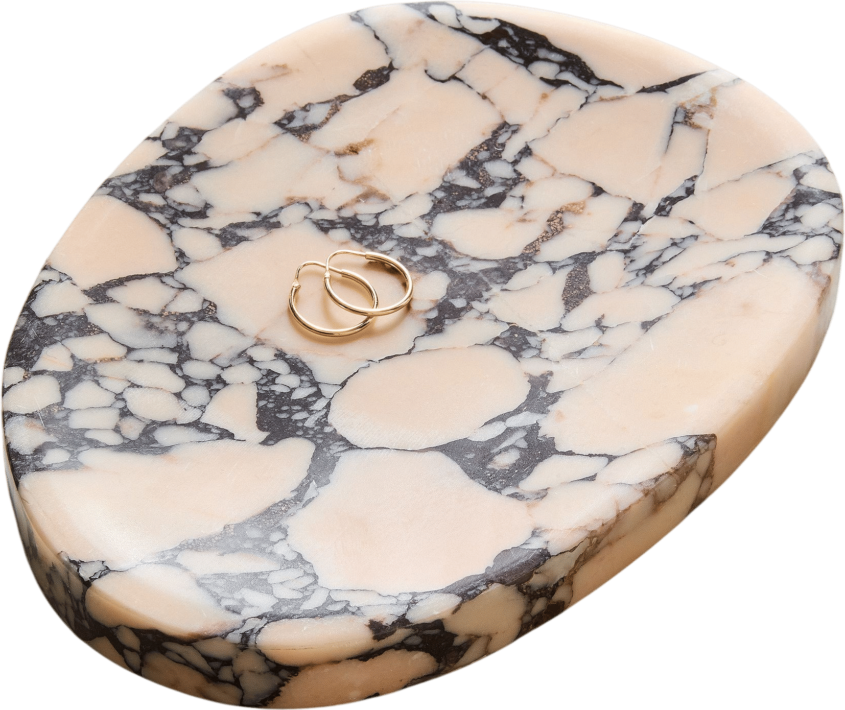 Asymmetrical Marble Tray