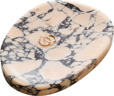 Asymmetrical Marble Tray