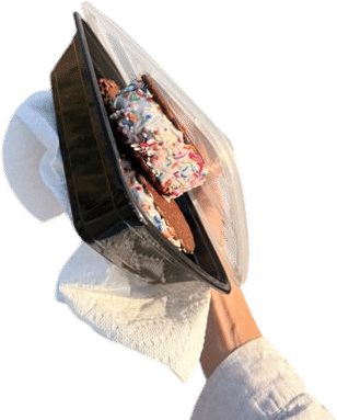 An Ice Cream Cone “For Now” & Ice Cream Sandwiches  “For Later”