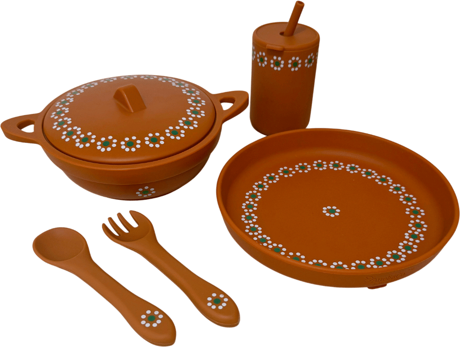 Talavera Silicone Meal Set