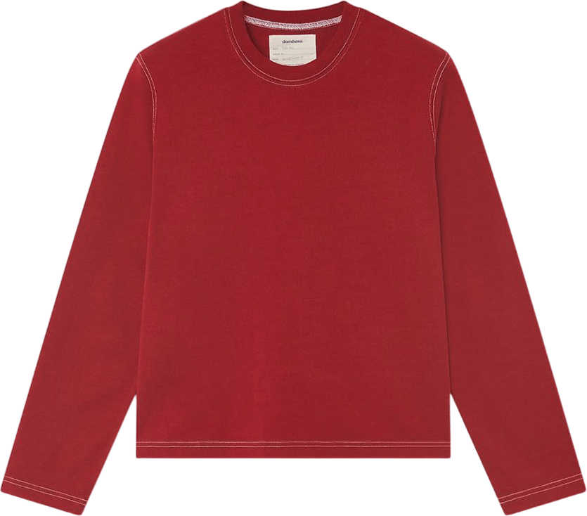 Matthew Red Long-Sleeved T-Shirt