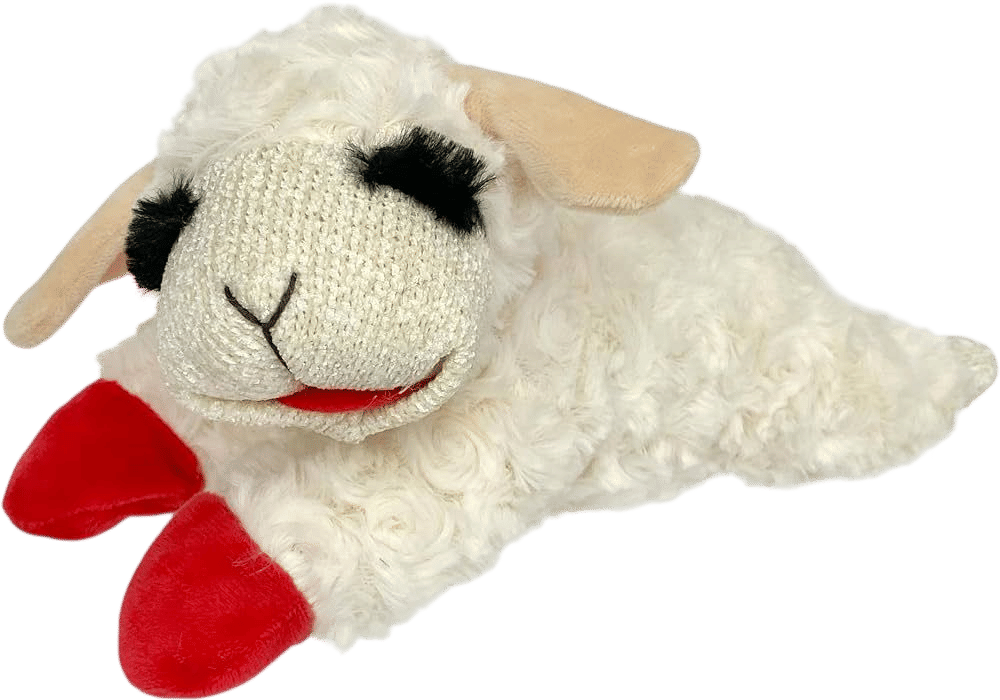 Lamb Chop dog toy