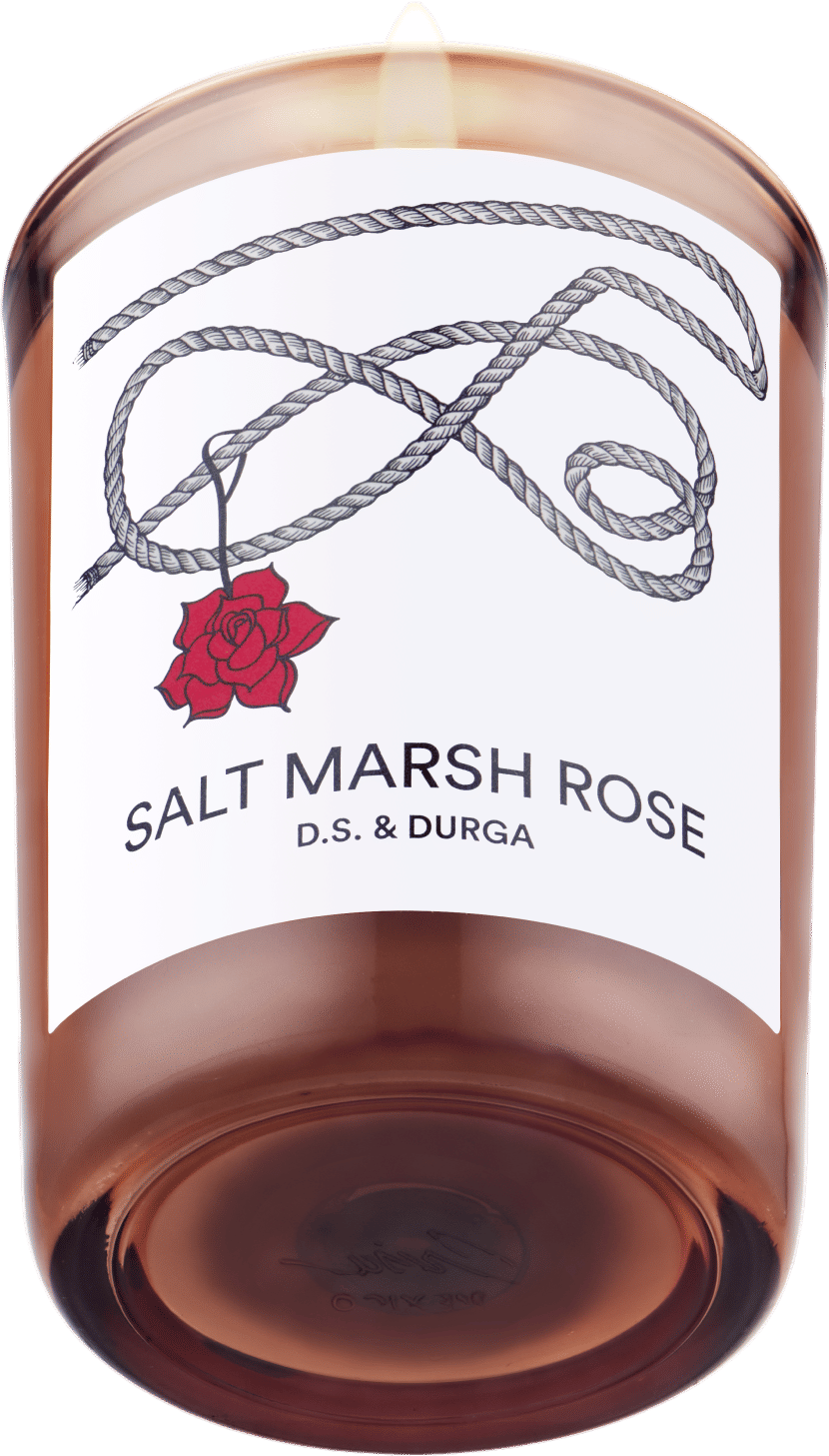 Salt Marsh Rose Candle - D.S. & DURGA