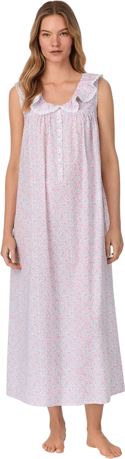 Grandma's Garden Cotton Ballet Nightgown