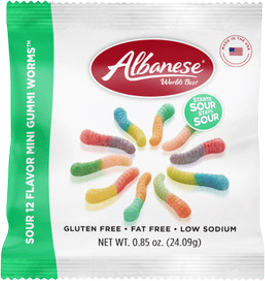 albanese sour worms