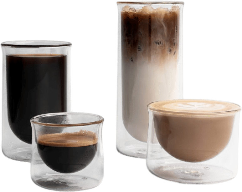 FLUR Double-Walled Coffee Cups