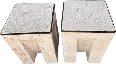 Square Ceramic Garden Stools