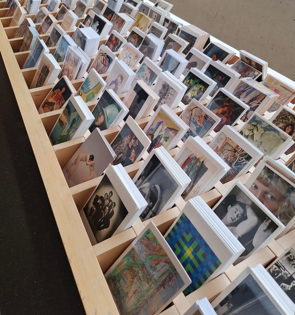 cultivating a card collection