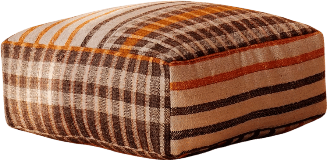 A portable seat for hard floors, no rugs