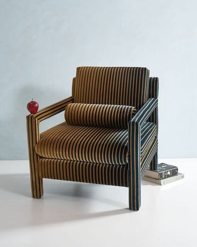 CUSTOM Milo Baughman Parson’s Style Club Chair- Fully Rehabbed