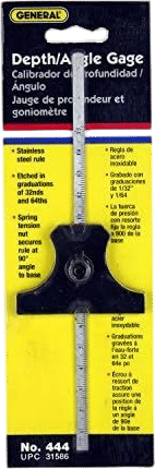 General Tools 444 Depth/Angle Gage