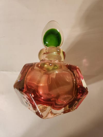 Vintage Murano Glass Perfume Bottle