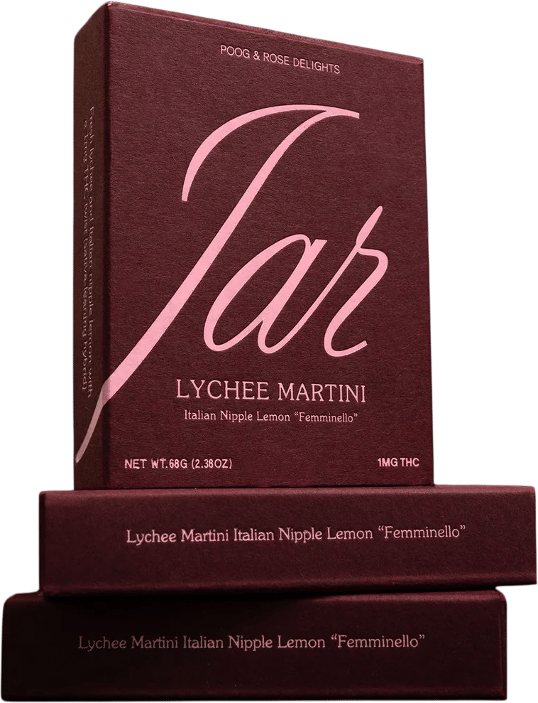 Poog & Rose Delights | Jar Lychee Martini 1 MG