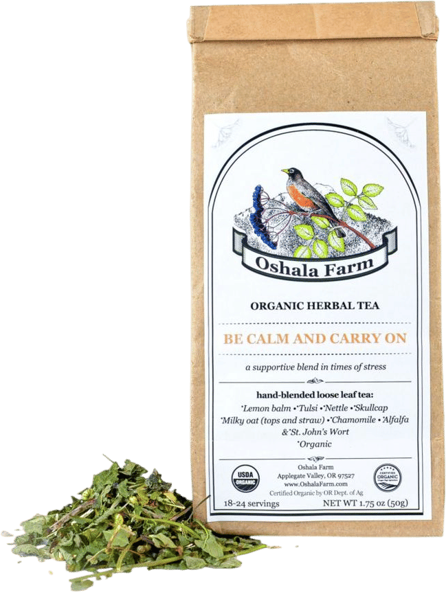 Be Calm and Carry On Tea