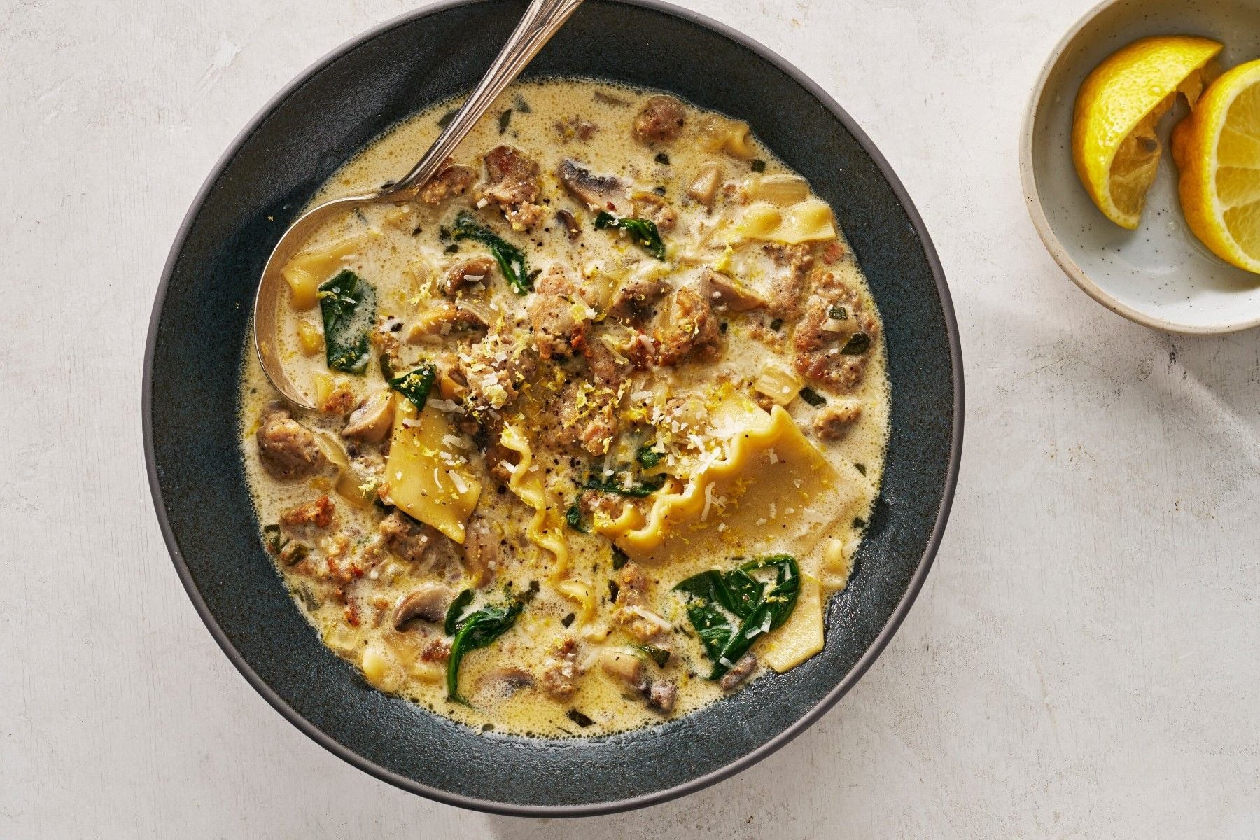 Creamy Lasagna Soup