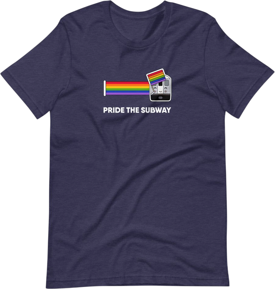 Pride the Subway Shirt - Transit Supply