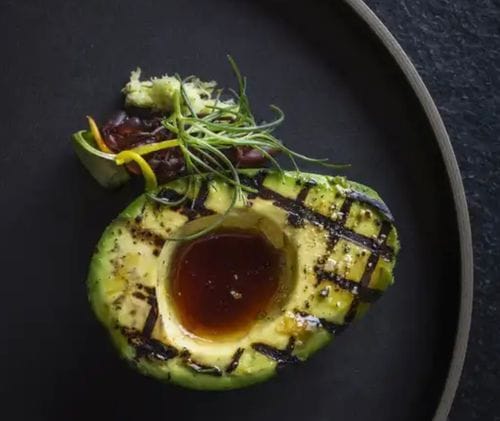 Grilled Ponzu Avocado