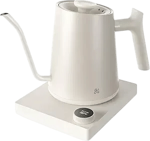Greater Goods Electric Gooseneck Kettle (Birch)