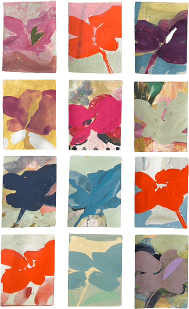 Floral Studies by Allison James