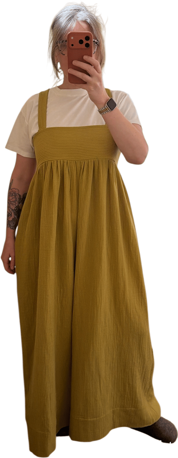 I Sewed the Flowiest Romper and Didn’t Cry