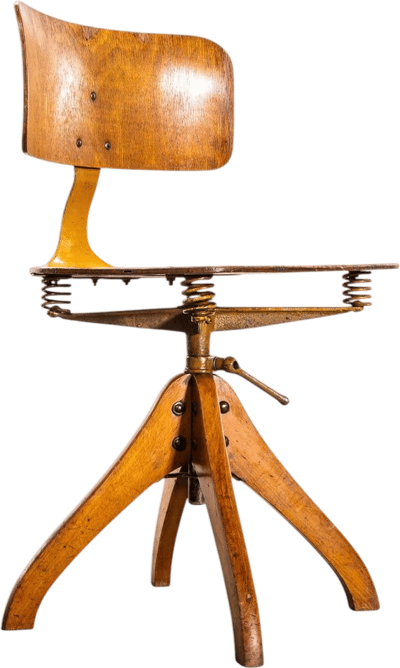 1950s Giroflex Swivel Desk Chair