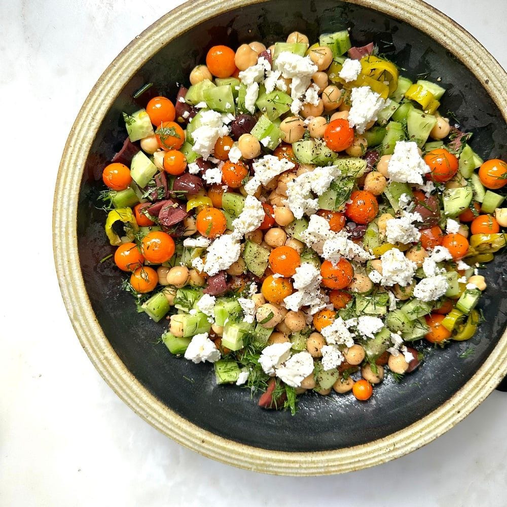 Protein-Packed Greek Salad