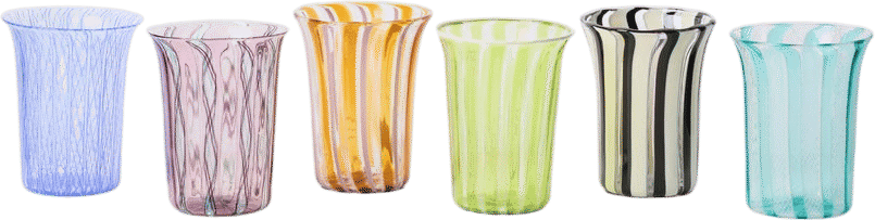 Clara Glasses - Set of six