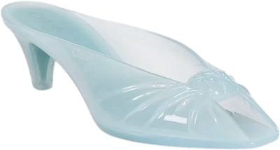 Jelly Cone Heel Mules