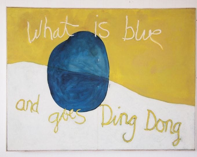 Leith Colen 1970 Pop Art Painting (37x49")