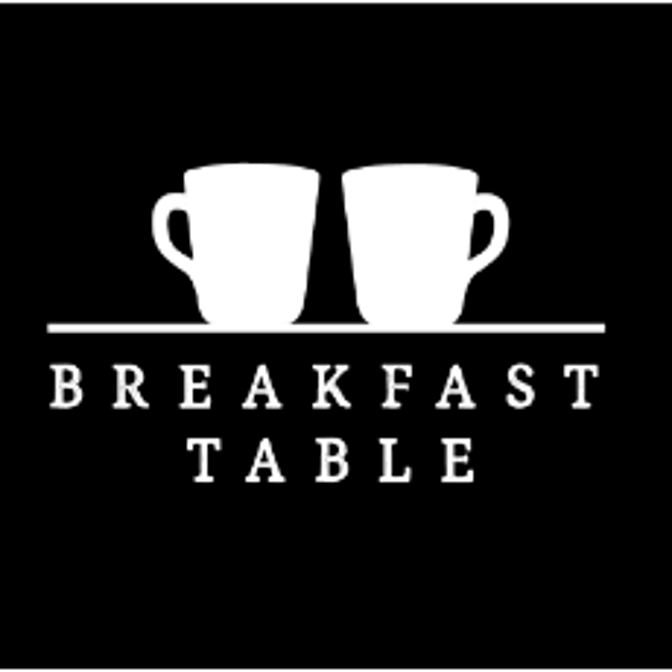 the breakfast table