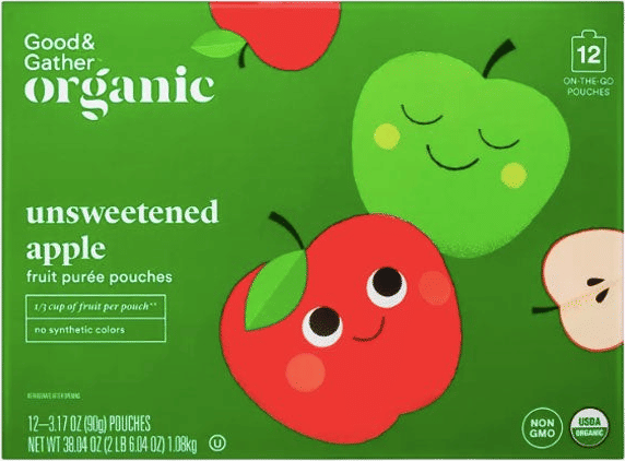 Organic Apple Banana Fruit Sauce