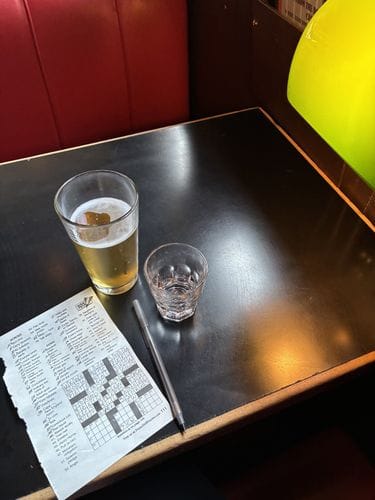 keeping crossword puzzles in your purse