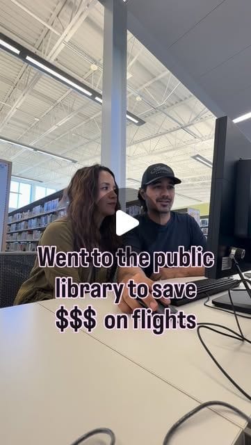 Booking Flights at the Library to Save Money