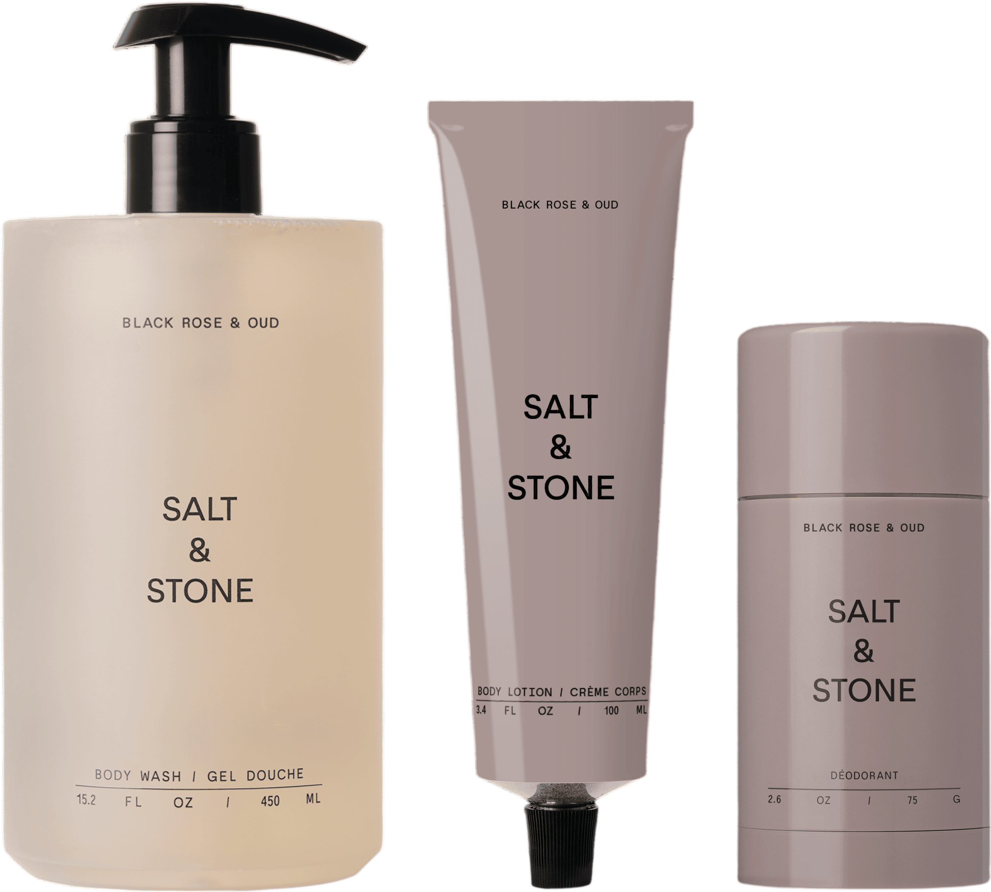 Salt and Stone Black Rose Bodywash