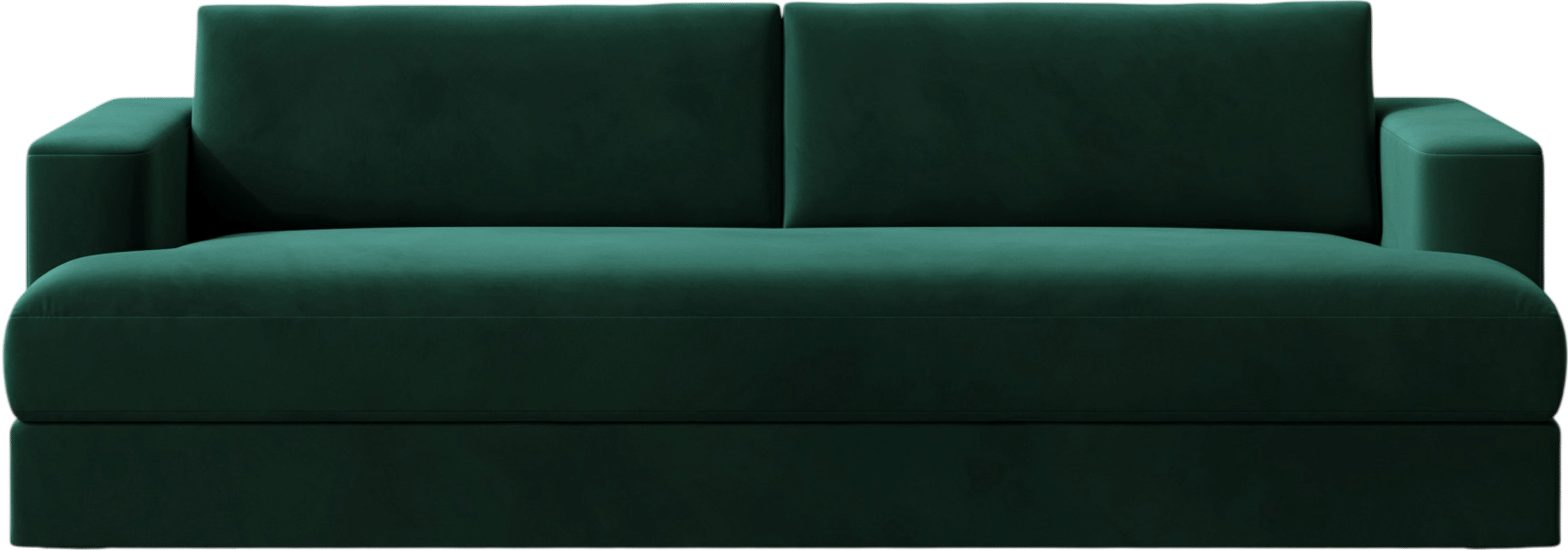 Sierra Performance Velvet Taper Arm Sofa